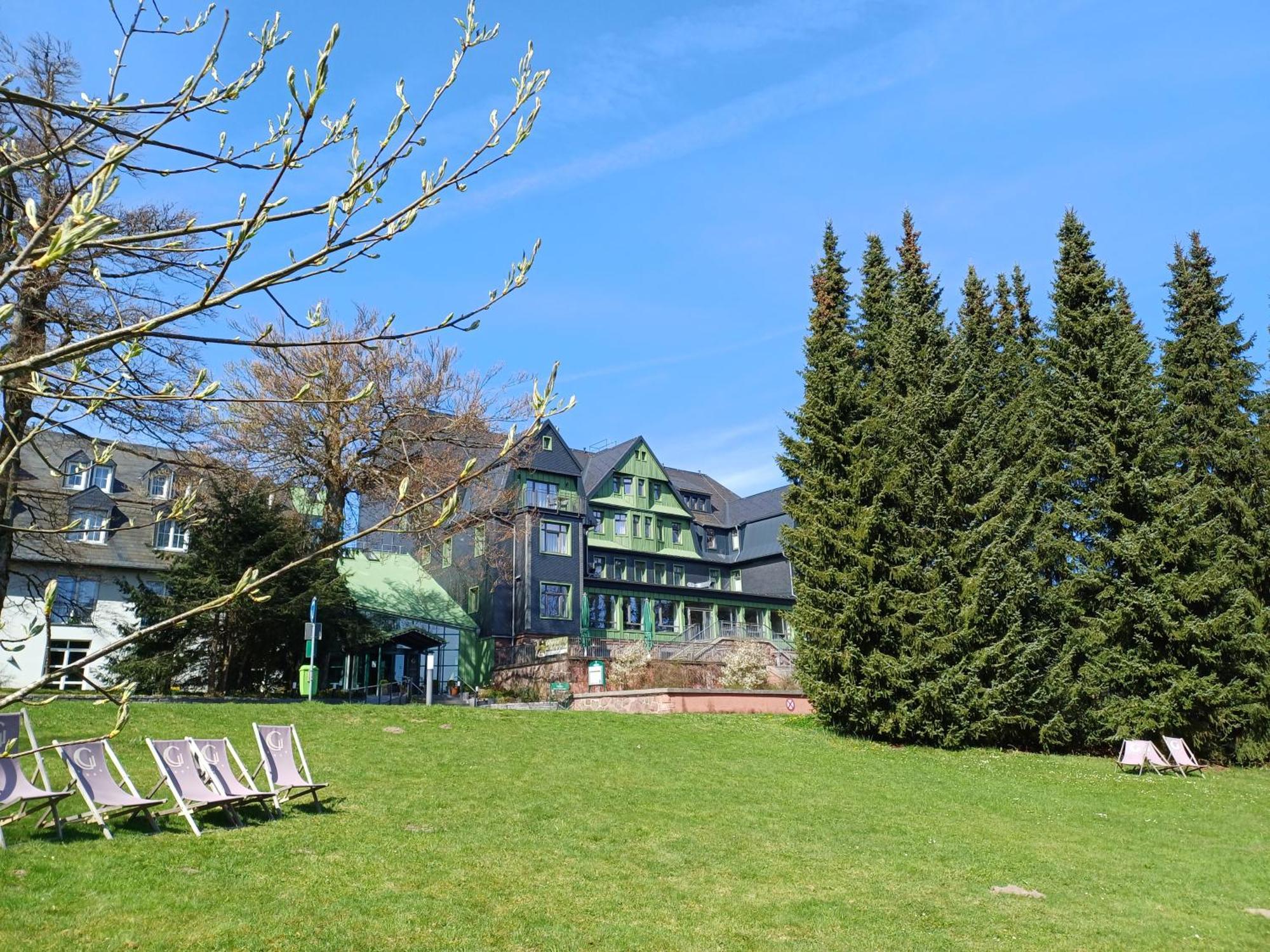 Berg & Spa Hotel Gabelbach 伊尔梅瑙 外观 照片